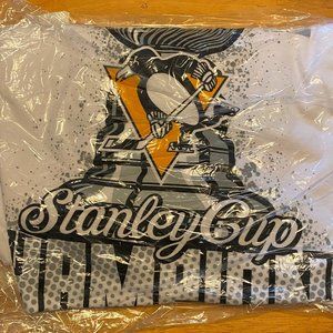 Pittsburgh Penguins 2016 Stanley Cup  Locker Room Shirt  47  Brand New